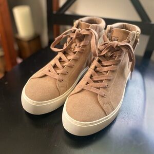 UGG Brand New High Top Suede Sneakers